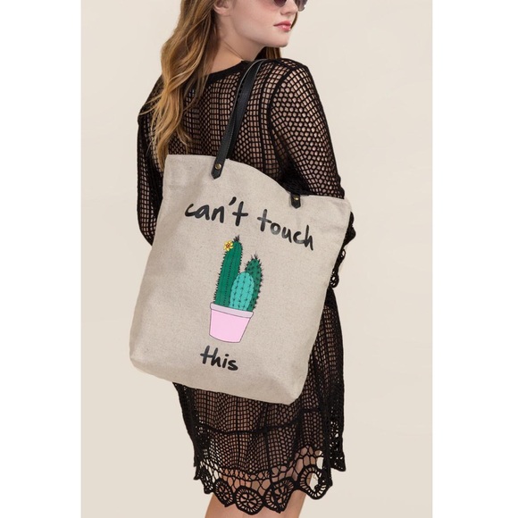 Francesca's Collections Handbags - Francesca’s Collections Cactus Tote